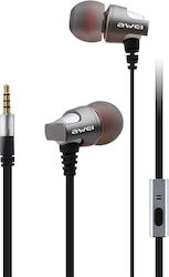 Awei ES-860i Безжични Стерео с жак 3.5mm Сребрист