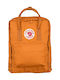 Fjallraven Kanken Burnt Fabric Backpack Orange 16lt