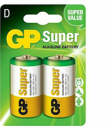 GP Batteries Super Alkaline Batterien D 1.5V 2S...