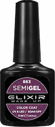 Elixir Semi Gel Semi-Permanent Nail Polish 863 ...