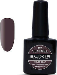Elixir Semi Gel Halb-permanenter Nagellack 884 ...