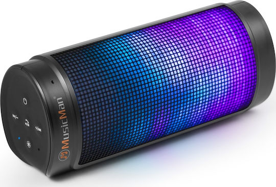 Technaxx MusicMan LED Light Soundstation BT-X26 Bluetooth високоговорител 8W с живот на батерията до 3 часа Черно