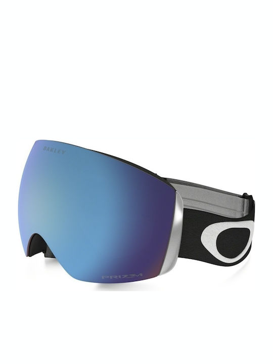 Oakley Sun Flight Ski & Snowboard Goggles Kids Black with Lens in Blue Color