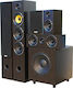 Taga Harmony Heimkino-Lautsprecherset 5.1 TAV-506 V.2 Sub 10 120W Schwarz