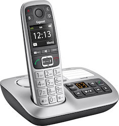 Gigaset E560A Cordless Phone with Speaker Suitable for Seniors Black