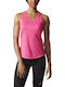 Adidas Climalite Damen Bluse Ärmellos Rosa