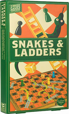 Professor Puzzle Brettspiel Snakes and Ladders für 2-4 Spieler 6+ Jahre WG-2 WGW1548