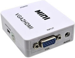 PowerPlus PS-M600 VGA Weiblich zu HDMI Weiblich PowerPlus PS-M600 VGA Weiblich zu HDMI Weiblich