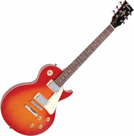 Encore E99 Ηλεκτρική Κιθάρα Single Cut με HH Διάταξη Μαγνητών Cherry Sunburst