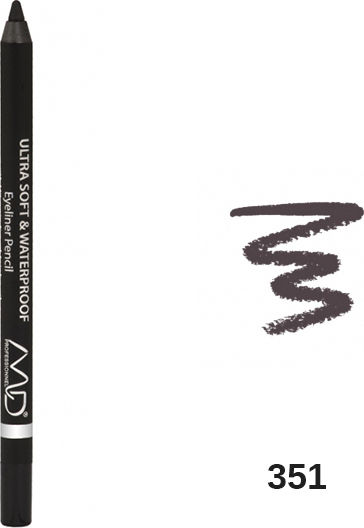 MD Professionnel Ultra Soft & Waterproof Eyeliner Pencil Soft Eye Pencil 351