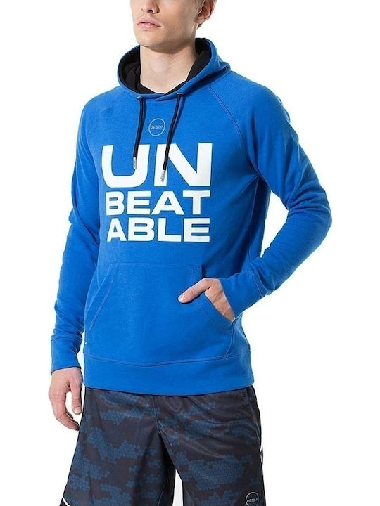 GSA Ultra Unbeatable Hoodie Men's Sweatshirt with Hood and Pockets Blue