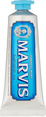 Marvis Aquatic Mint Zahnpasta für Ulitis , Plakette & Hohlräume 25ml