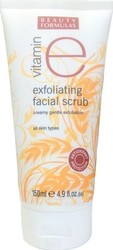 Beauty Formulas Vitamin E Exfoliating Facial Scrub 150ml