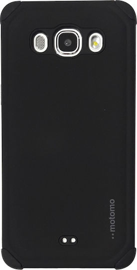Motomo Tough Armor Back Cover Plastic Black (Galaxy J5 2016)