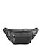 RCM 92-31 Men's Leather Waist Bag Black