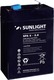 SunLight SPA 6-2.8 UPS Battery with Capacity 2.8Ah and Voltage 6V 1pcs