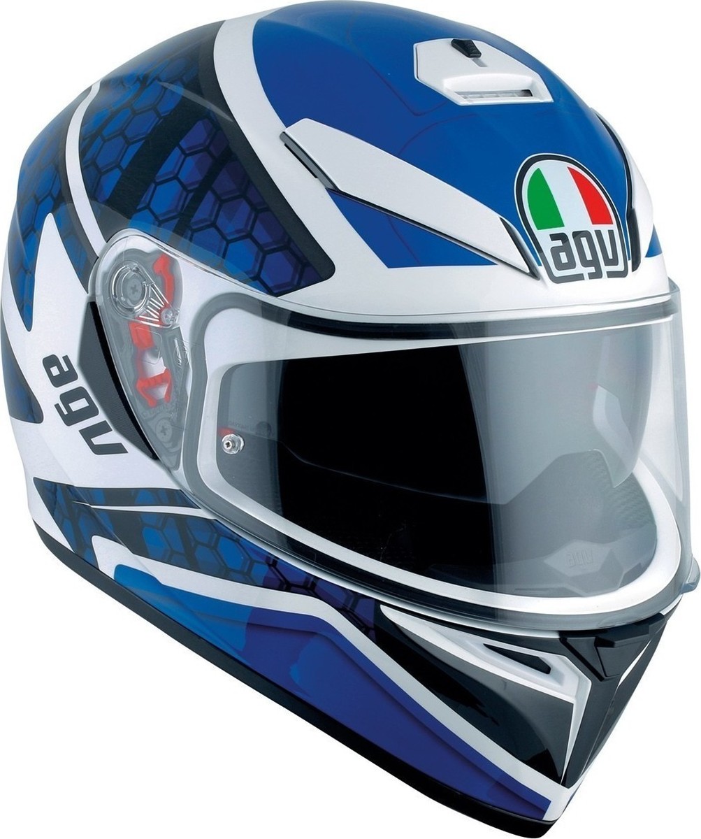 AGV K3 SV Pinlock Pulse White/Black/Blue Skroutz.gr