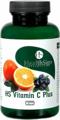 Health Sign Vitamin C Plus Vitamin for Energy & Immune System Boost 90 caps