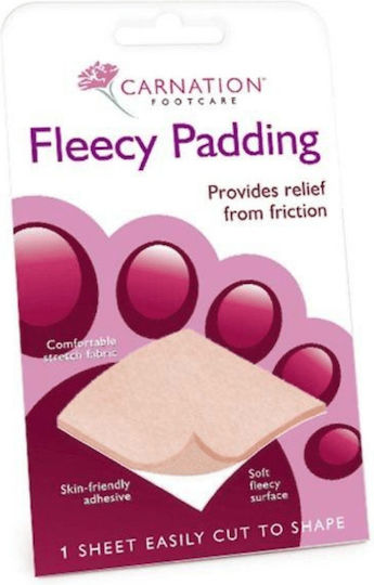 Carnation Fleecy Padding Callus Silicone Patch 1pcs