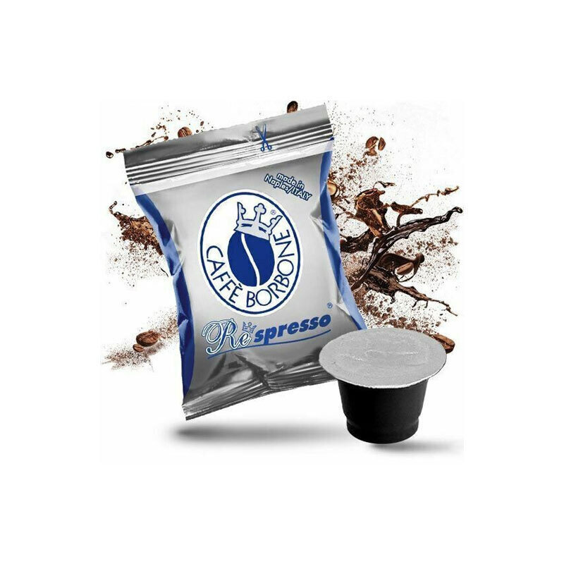Caffe Borbone Κάψουλες Espresso Respresso Blu Συμβατές με Μηχανή Nespresso 100caps