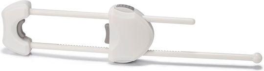 Inofix Cabinet & Drawer Lock made of Plastic in White Color 12.8x5.7cm 1pcs
