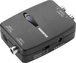 Marmitek DA21 Коаксиален Toslink Женски в RCA 2x Женски