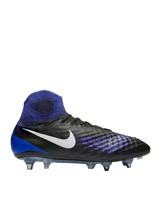 Nike Magista Obra II SG-Pro Ψηλά Ποδοσφαιρικά Παπούτσια με Τάπες Πολύχρωμα