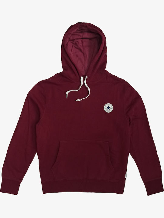 Converse Hoodie Core Popover Hanorac cu Glugă Roșu