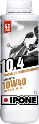 Ipone 10.4 Semi-synthetic Motorcycle Oil for Four-Stroke Engines 10W-40 1lt