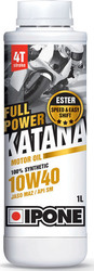 Ipone Full Power Katana Synthetic Motorcycle Oil for Four-Stroke Engines 10W-40 1lt