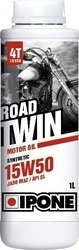 Ipone Road Twin Synthetic Motorcycle Oil for Four-Stroke Engines 15W-50 1lt