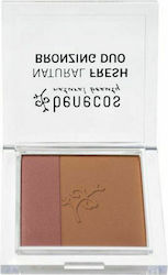 Benecos Palette with Blush Natural Fresh Bronzing Duo Ibiza Nights 8gr