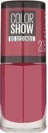 Maybelline Colorshow 60 seconds Glossy Βερνίκι Νυχιών Κόκκινο 7ml