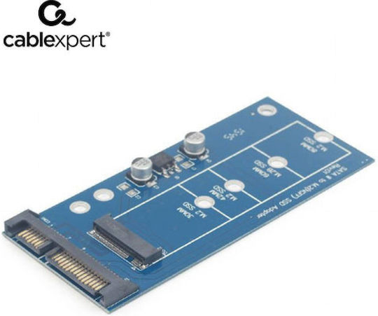 Gembird SATA to M.2 (NGFF) SSD Adapter Card Blue (EE18-M2S3PCB-01)