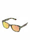 Police Exchange 1 Men's Sunglasses with Multicolour Plastic Frame and Orange Lens S1944 GE8R