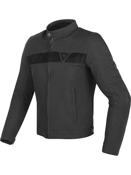 Dainese Stripes Tex Men's Jacket 4 Seasons Black