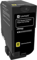 Lexmark 74C2SY0 Toner Laser Printer Yellow Return Program 7000 Pages