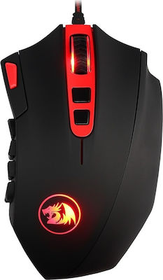 Redragon Perdition RGB Laser Gaming Gaming Maus 16400 DPI Schwarz