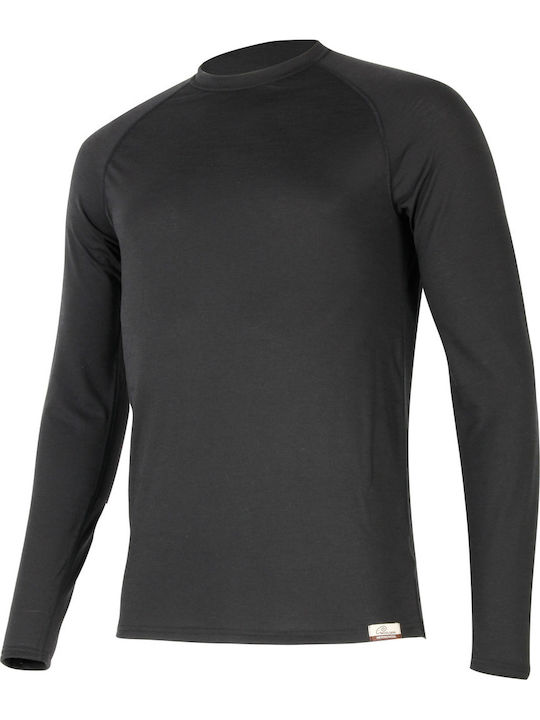 Lasting Merino Ισοθερμική Μπλούζα Μαύρη Lasting Merino Ισοθερμική Μπλούζα Μαύρη