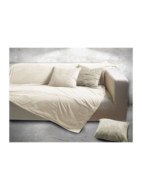 Das Home Pătură Polar Fleece Simplă 150x170cm Albă