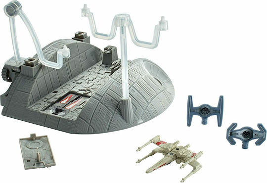 Hot Wheels Star Wars Death Star Trench Run Set with Airplane for 4+ Years