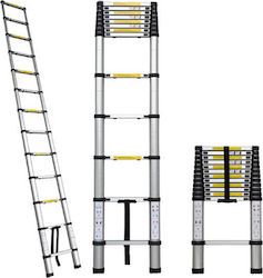 Τηλεσκοπική Σκάλα Αλουμινίου 13 Σκαλιών με Μέγιστο Ύψος 4.1m TL41