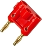 Plug Banana male Red