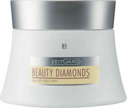 LR Zeitgard Beauty Diamonds Night Cream Αντιγηραντική & Συσφικτική Κρέμα Προσώπου Νυκτός με Πανθενόλη 50ml