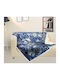 Das Home Sherpa Blanket Sofa 130x160cm Blue