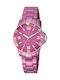 Watch with Pink Rubber Strap RA232211