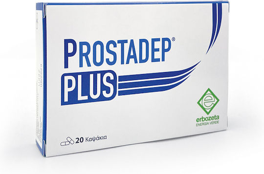 Erbozeta Prostadep Plus Supliment pentru Sănătatea Prostatei 20 Capsule