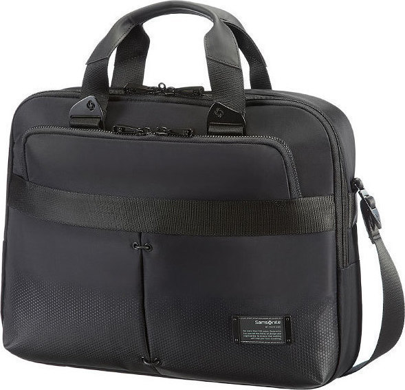 black samsonite briefcase