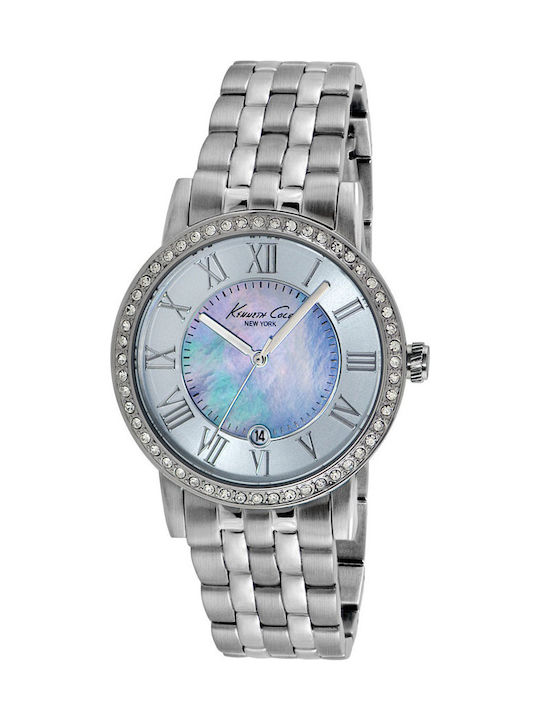 Kenneth Cole KC4973 Watch with Silver Metal Bracelet KC4973