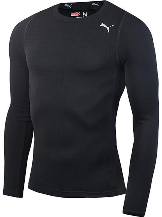 Puma Active Bodywear Thermohemd Schwarz 504203-01 Puma Active Bodywear Thermohemd Schwarz 504203-01